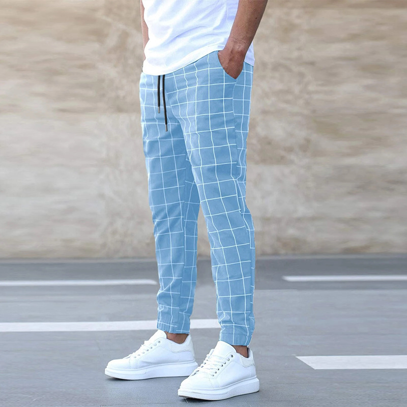 CheckEase Checked Pants