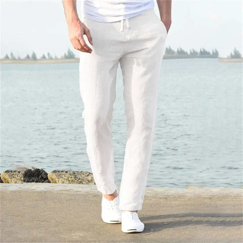 Avarati BreezeLinen Men’s Pants – Lightweight Men’s Linen Pants for Cool Summer Comfort - AVARATI