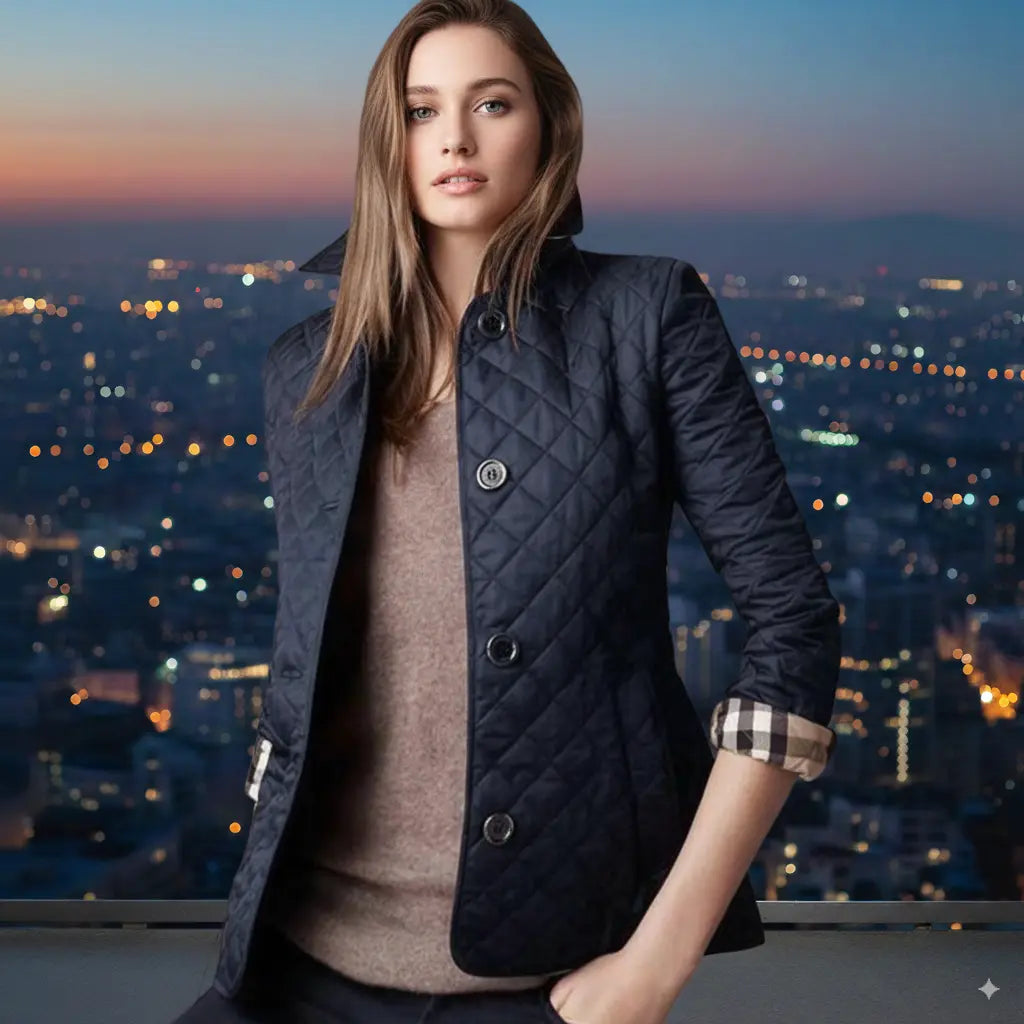 Avarati QuiltEase Jacket – Women’s Lightweight Quilted Button-Up Coat - AVARATI
