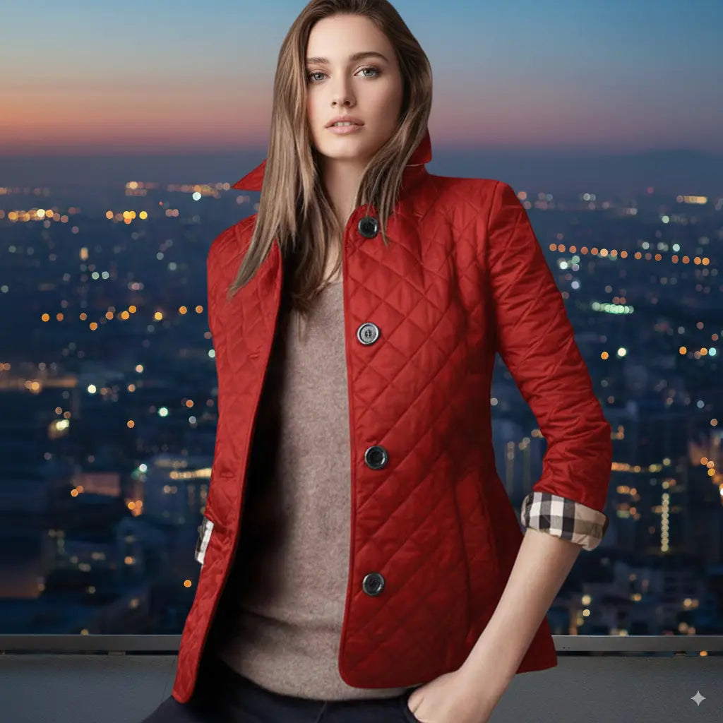 Avarati QuiltEase Jacket – Women’s Lightweight Quilted Button-Up Coat - AVARATI