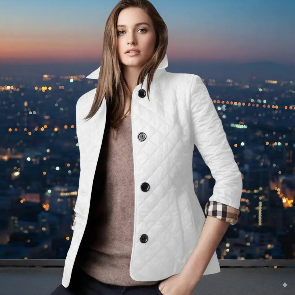 Avarati QuiltEase Jacket – Women’s Lightweight Quilted Button-Up Coat - AVARATI