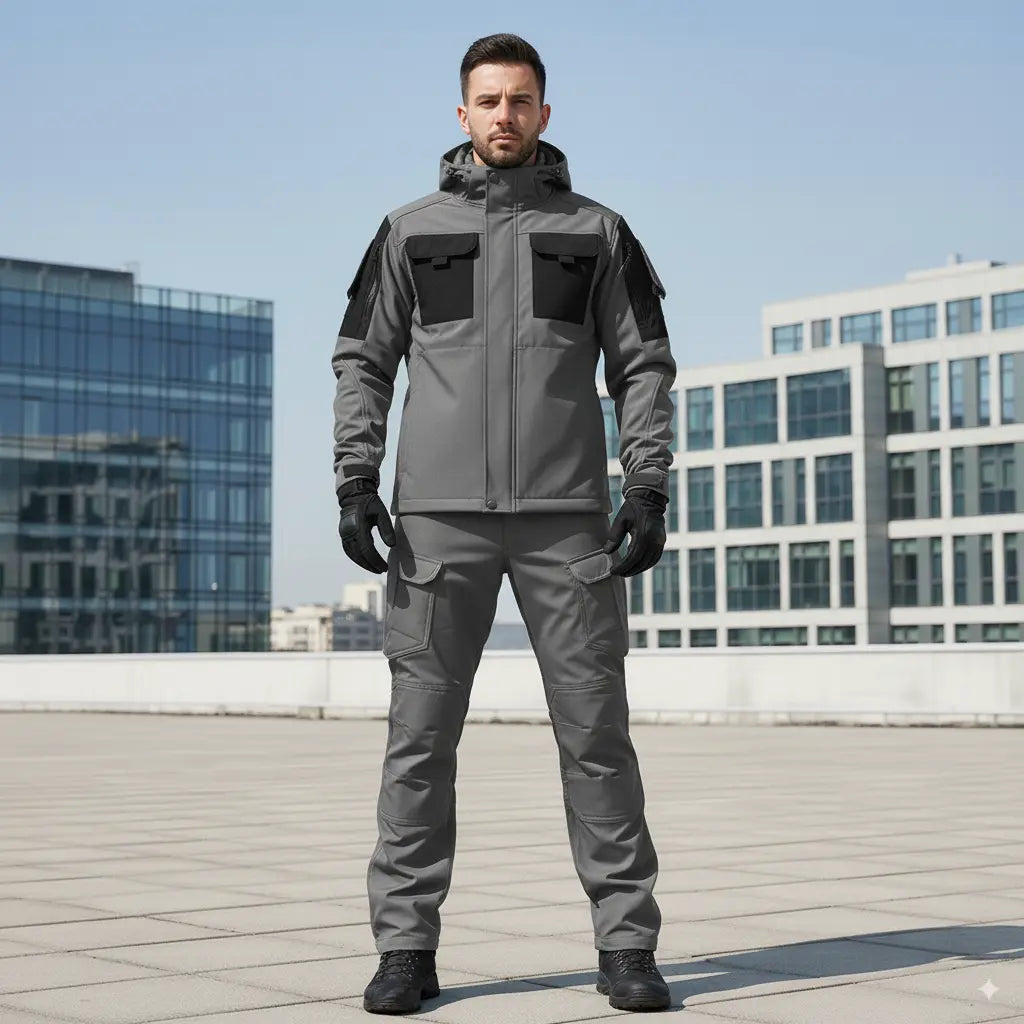 Avarati TerraShield Men’s Outdoor Set – Waterproof Windproof Softshell Jacket & Pants - AVARATI