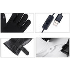Premium Winter Waterproof Gloves - Heated Electric Gloves with Touch Screen Sensor-AVARATI