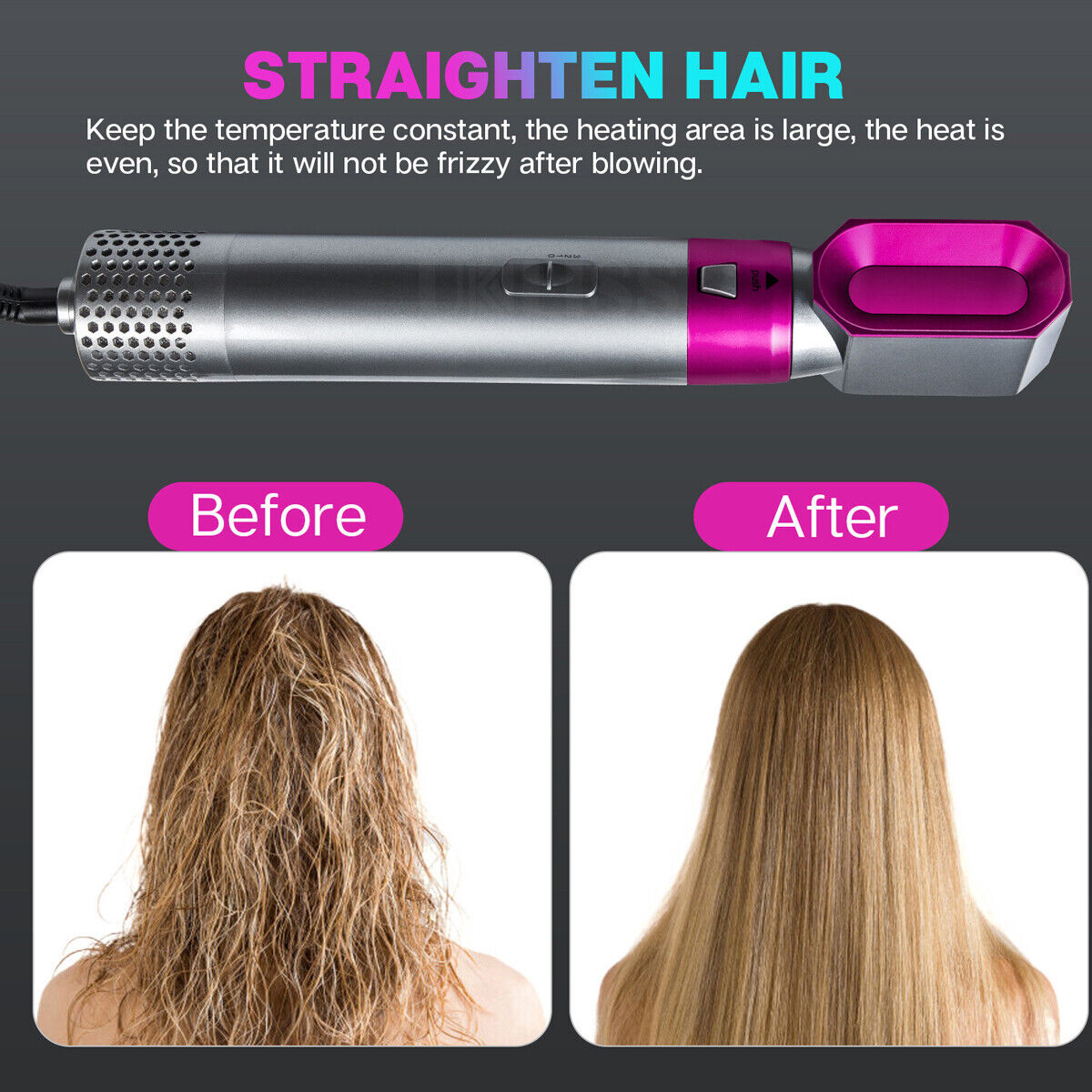 Professional Supersonic Blow Hair Dryer - 5-in-1 Airflow Blow Dryer-Essentials-AVARATI