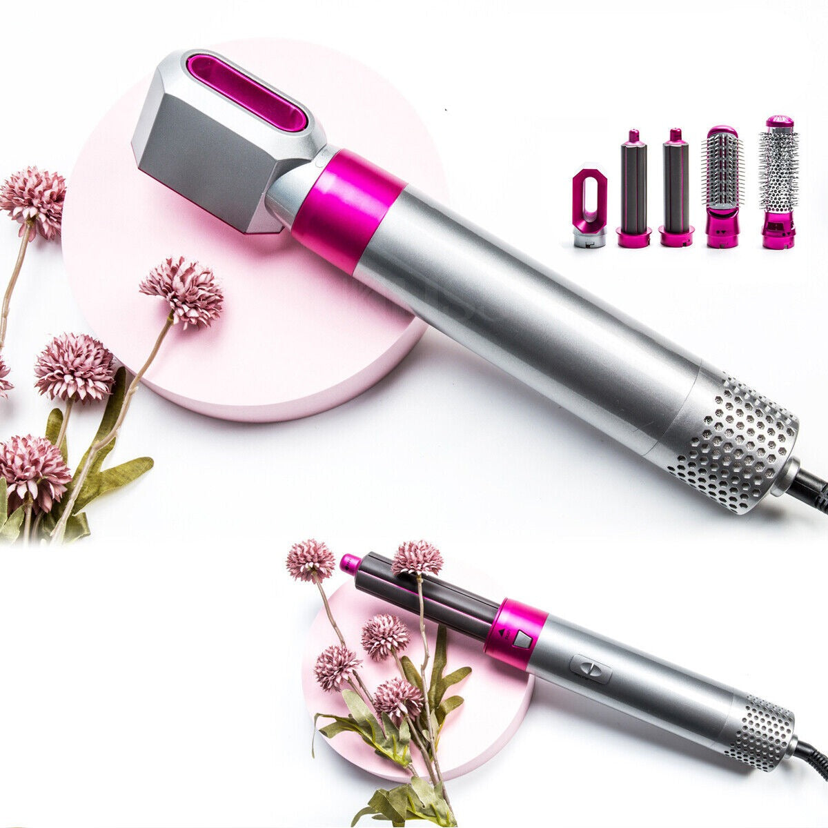 Professional Supersonic Blow Hair Dryer - 5-in-1 Airflow Blow Dryer-Essentials-AVARATI